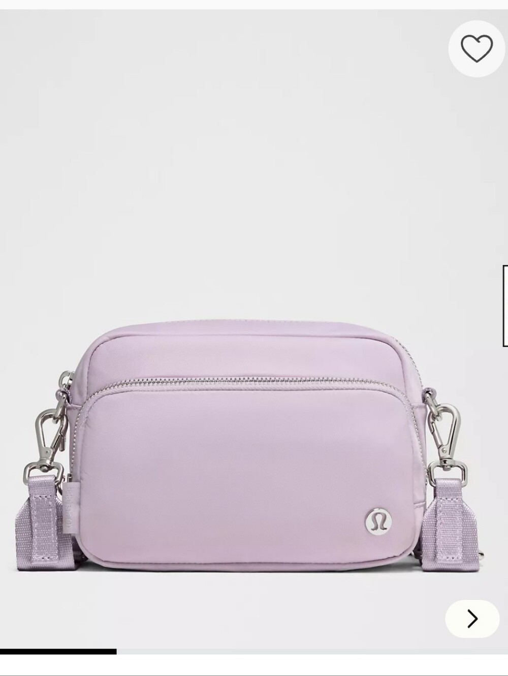 lululemon athletica Women's Lilac Everyday Crossbody Bag